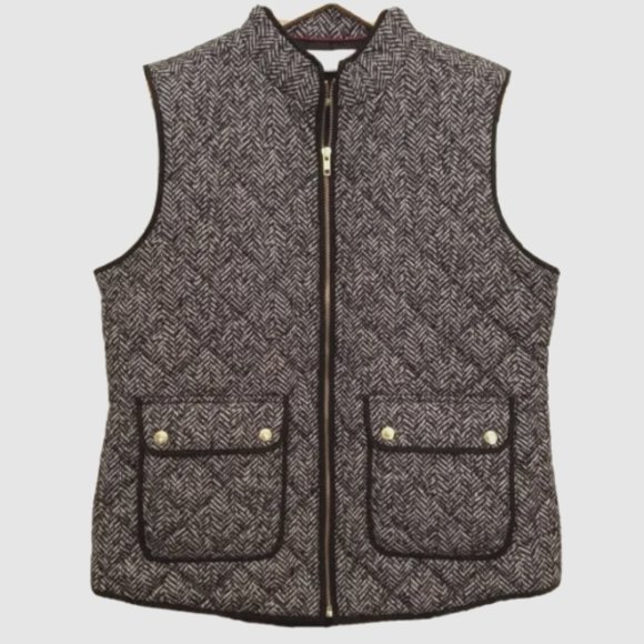 CATHERINE MALANDRINO womens VEST Size XL FULL ZIP lightweight GORPCORE COTTAGE - Picture 1 of 10
